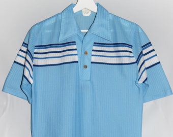 Vintage 70&#39;s 80&#39;s Stuart Mann of California Polo Shirt