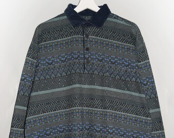 Vintage 80's 90's Pringle Polo Sweatshirt / Made in Italy