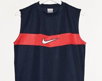 Camiseta de baloncesto Nike vintage, ropa deportiva Y2K