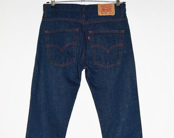 Vintage Dark Blue Levi's San Francisco Men's Jeans. L32 W34