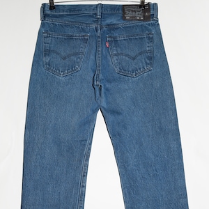 【希少！レングス30】Levi's 501 リーバイスプレミアム　W31 Vintage 501 Levi's W31 L30 Mens Jeans, Warn Denim, 5 Button