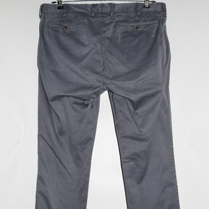 Ralph Lauren Polo Gray Pants Stretch Slim Fit Men&#39;s 38/34 Cotton Polo Trousers Classic Men&#39;s Fashion Casual Streetwear