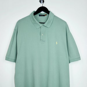 Ralph Lauren Polo Shirt in Pastel Green - Classic Men&#39;s Apparel, Soft Cotton, Summer Fashion, Versatile Wardrobe Essential