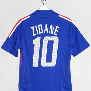 Vintage 00&#39;s Adidas x FFF x Zidane # 10 T-shirt