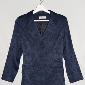 Vintage Elodie Made in France Dress Coat / Long Blazer