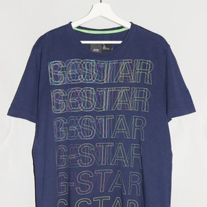 G-star Crewneck T-shirt in Blue