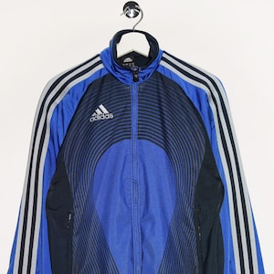 Vintage Adidas Blue Track Jacket