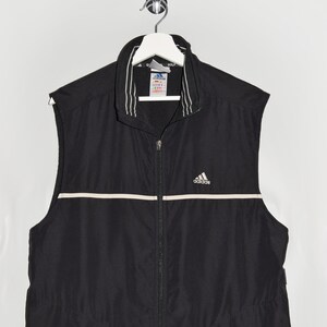 【vintage】00s adidas Damage Down-vest Adidas Originals 70s Padded Gilet Vest - Orange / JN9554