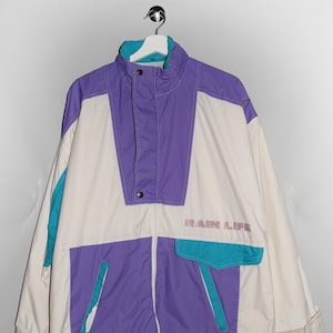 Vintage 80&#39;s 90&#39;s Didriksons Rain Life Windbreaker - Rain Coat / Made in Scotland