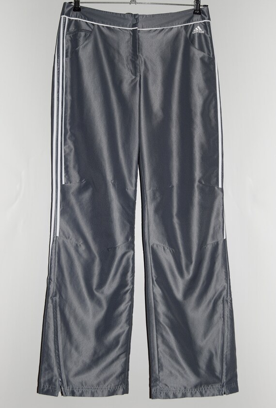 adidas pants with zipper at the bottom