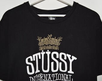 Vintage Stussy International T-shirt - Cool Streetwear Style