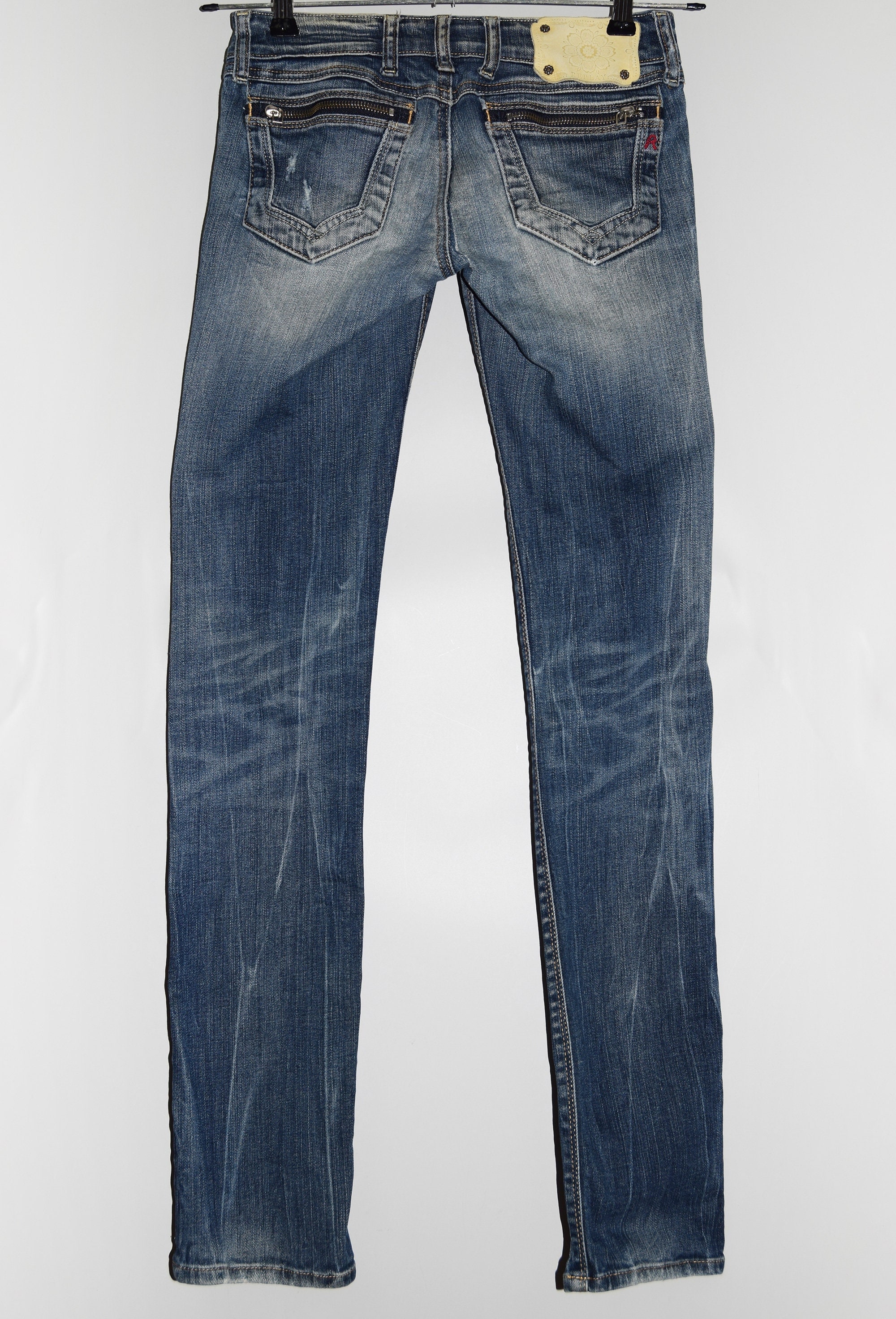 【EEUN】Receipt denim pants TNK202BE - 14oz 