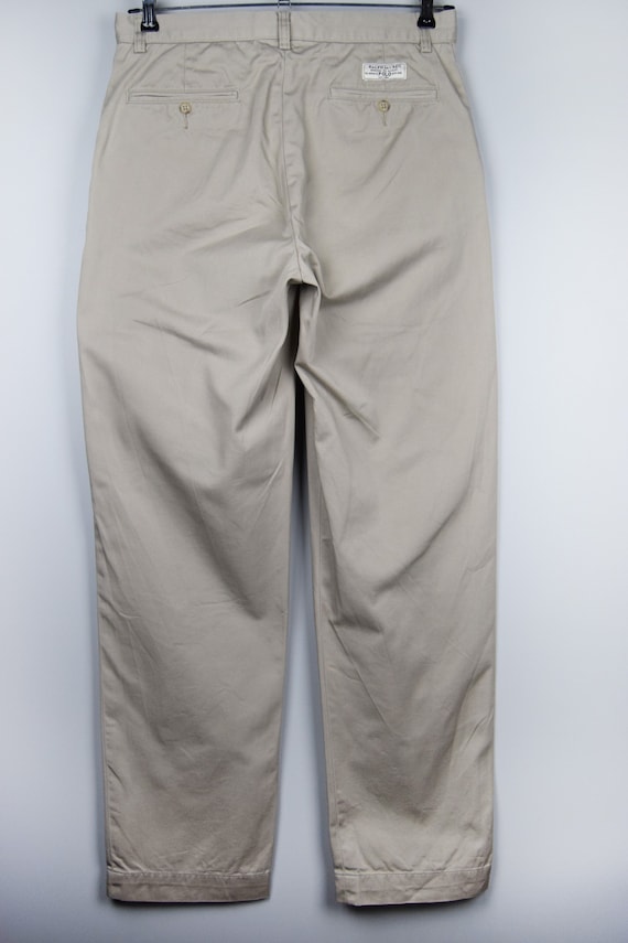 Ineficiente Perpetuo Vislumbrar Vintage 90's Ralph Lauren Polo Chino Pants Beige Prospect - Etsy