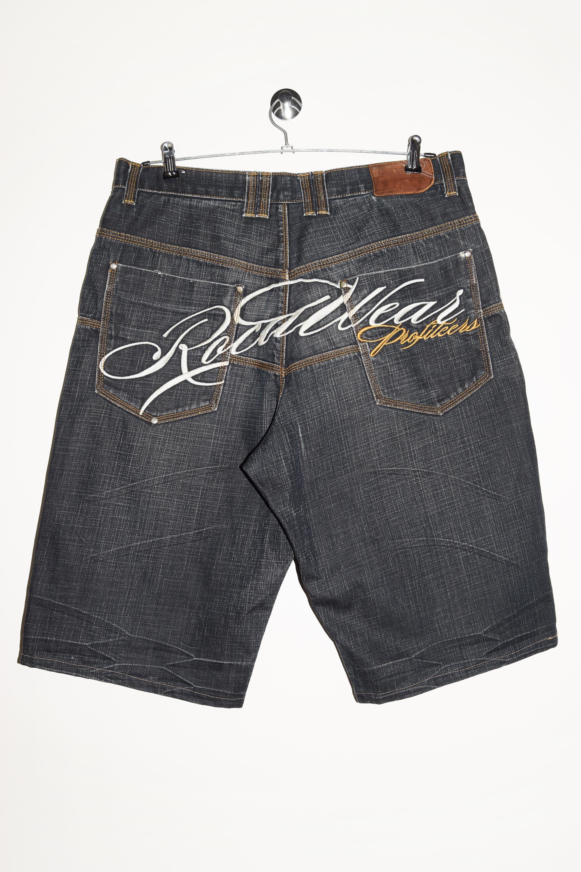 Vintage Rocawear Denim Shorts | Embroidered Jean Shorts | Retro