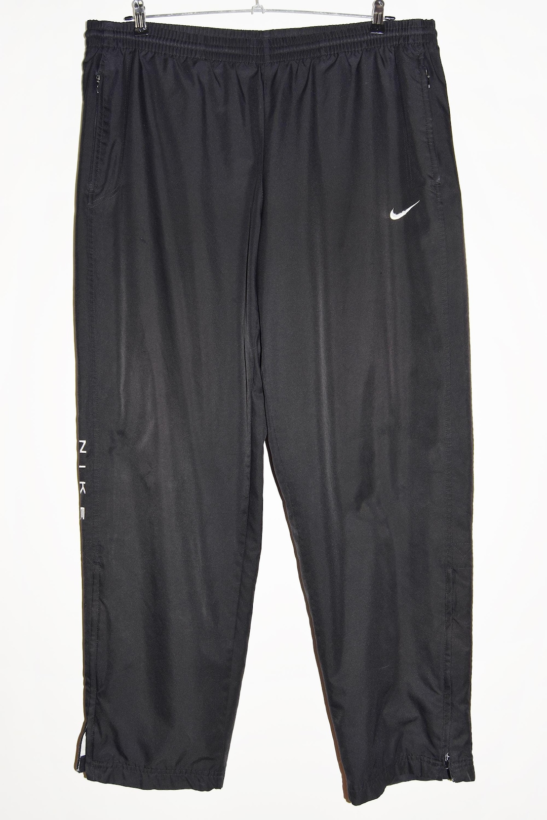 Vintage 90s Nike Track Pants, Black Sportswear - Etsy