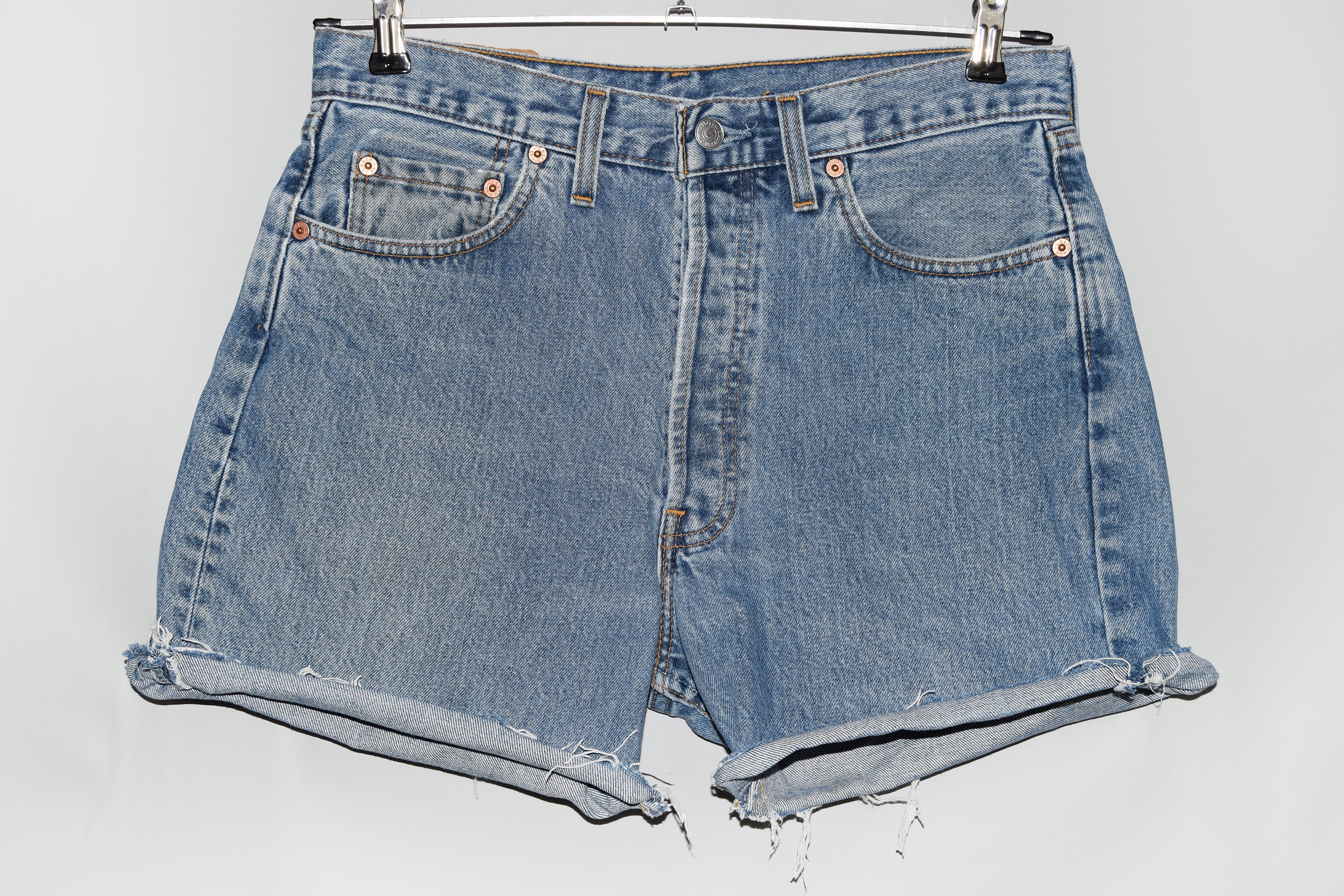 パンツ US Fake Vintage Patched Denim Shorts Fake Vintage Patched Denim Easy Shorts/Type-XP（フェイク