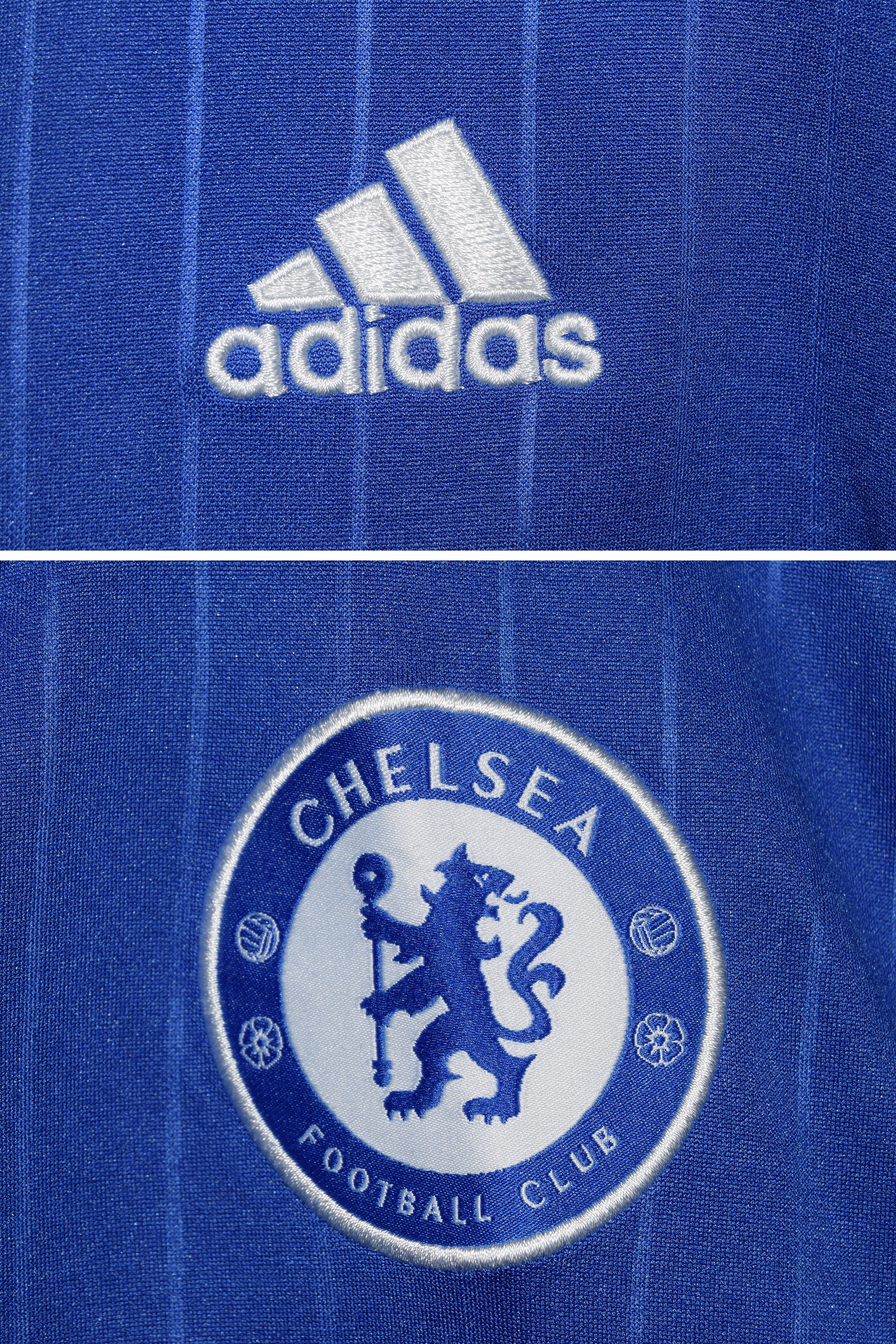 レア❗️【00s adidas】CHELSEA FC ロゴ刺繍ナイロンパーカー レア❗️【00s adidas】CHELSEA FC ロゴ刺繍ナイロンパーカー - メルカリ