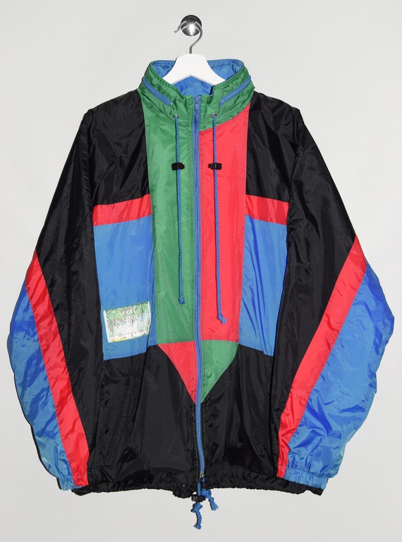 Vintage 90's Shamp Lined Windbreaker 