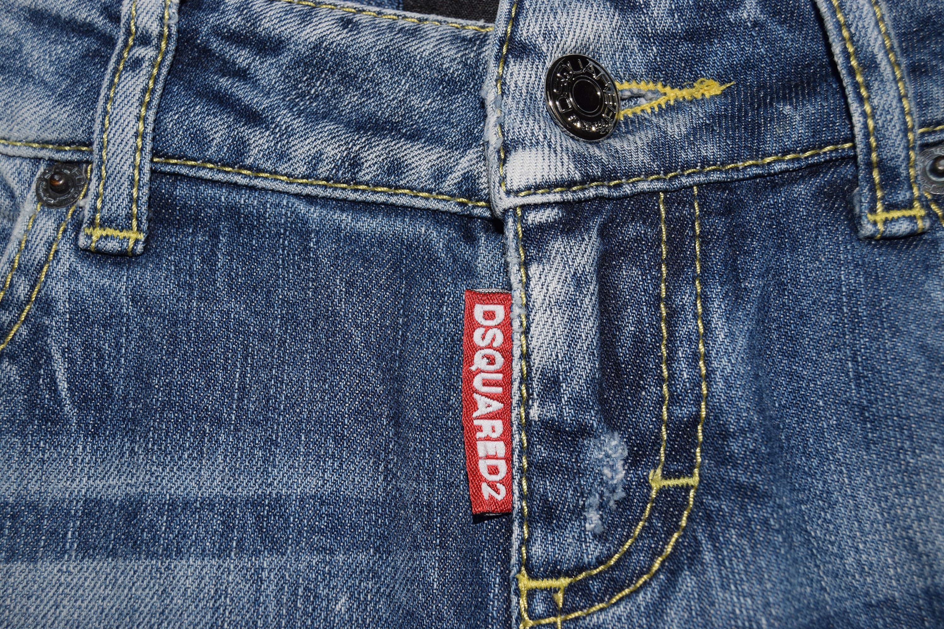 Dsquared2 Paint Splattered Distressed Jeans / Made in Italy - Etsy
