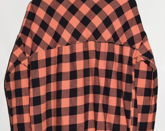 Chemise Homme Volcom à Carreaux Verts, Manches Longues, Taille L (grand)