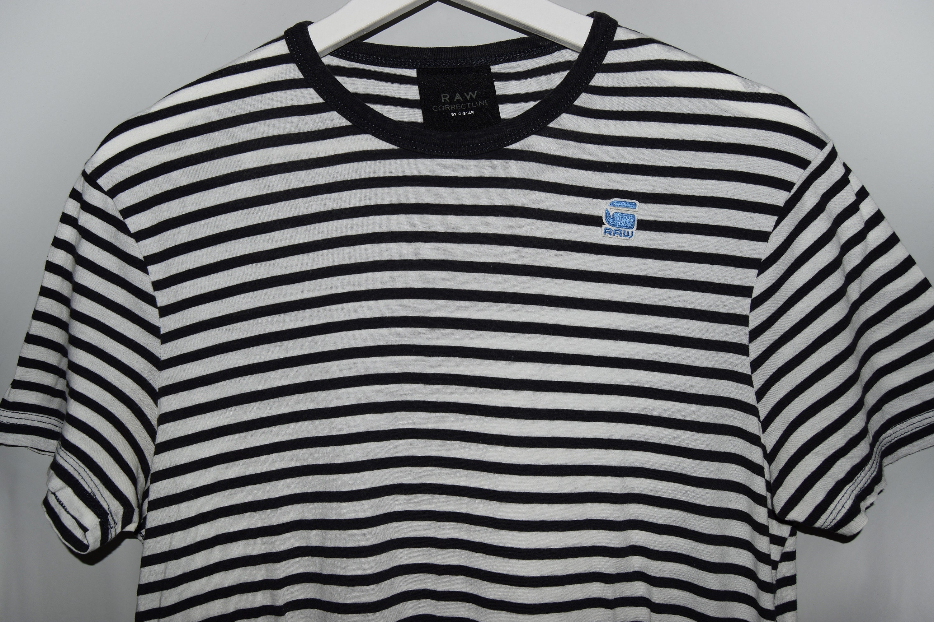 G-star Striped T-shirt - Etsy