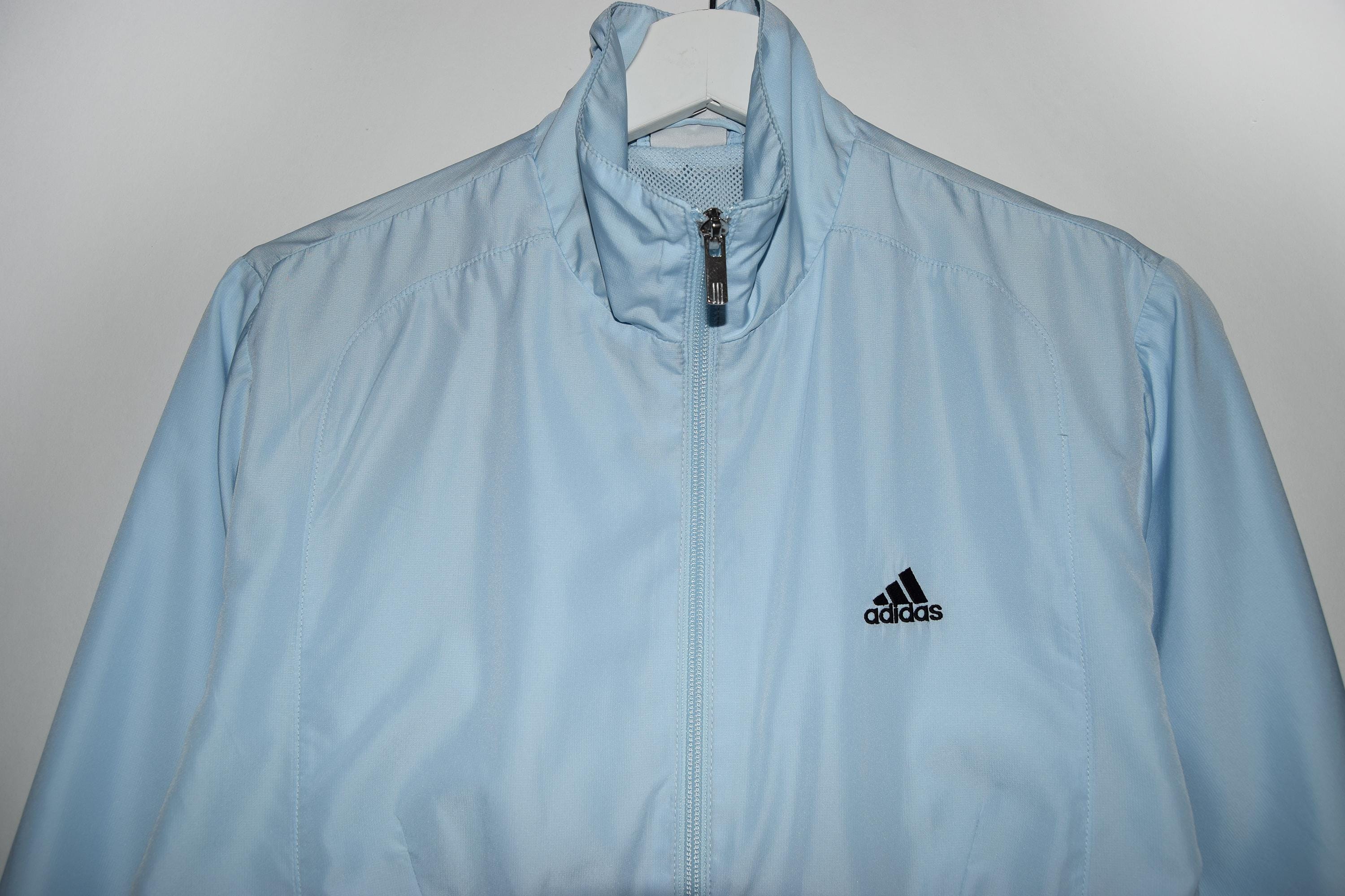 廃盤 adidas track jacket light blue Vintage 00s Adidas Light Blue Track Jacket, Retro Sportswear - Etsy