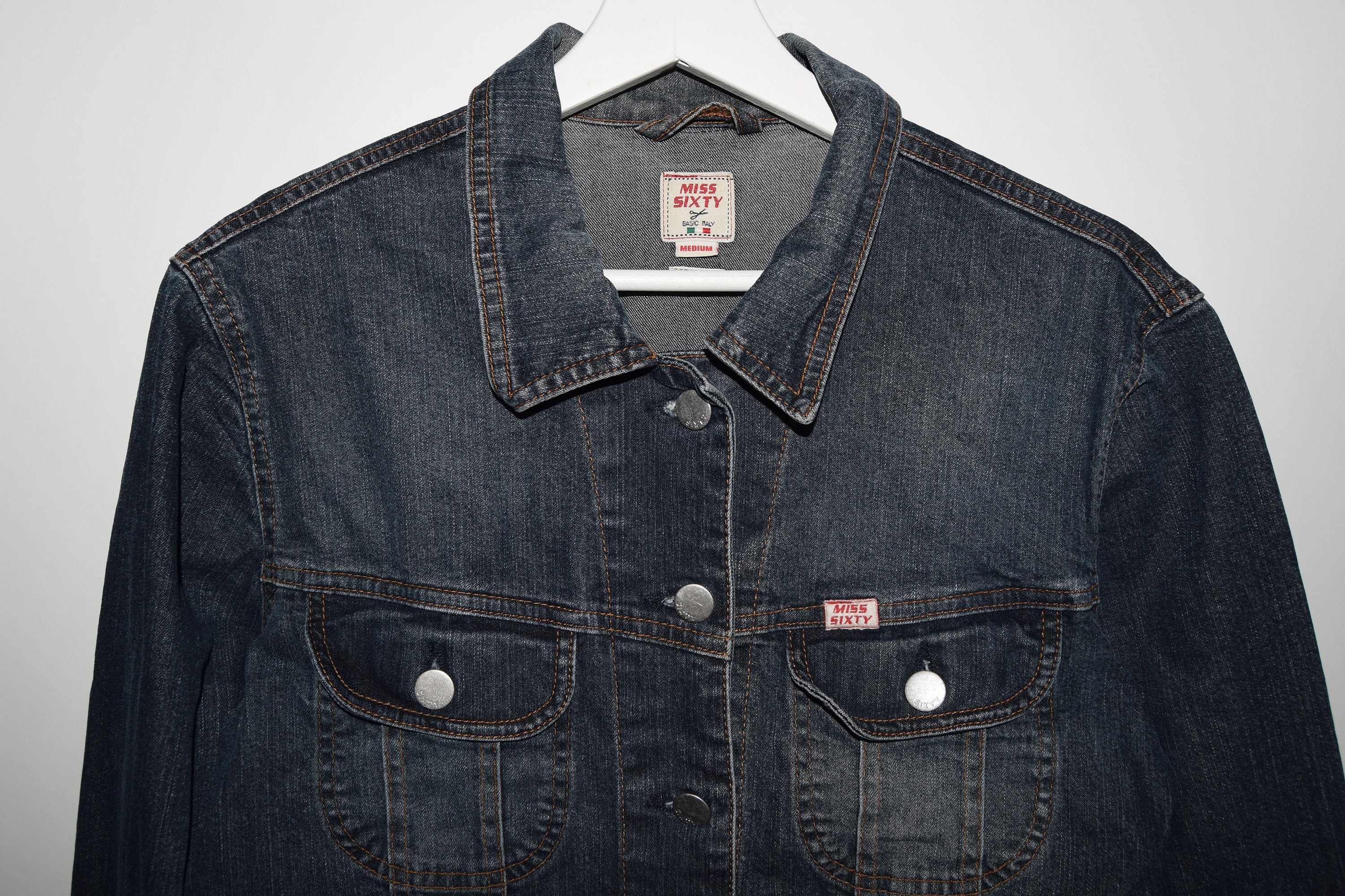 Vintage Miss Sixty Style Ross Jean Jacket / Made in Italy - Etsy