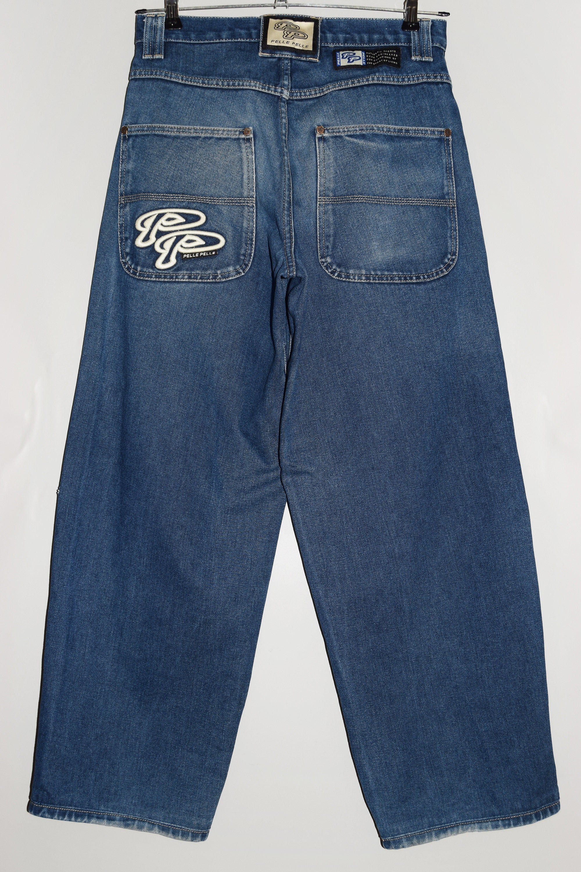 ressource Rød Adgang Vintage Pelle Pelle Jeans - Etsy UK