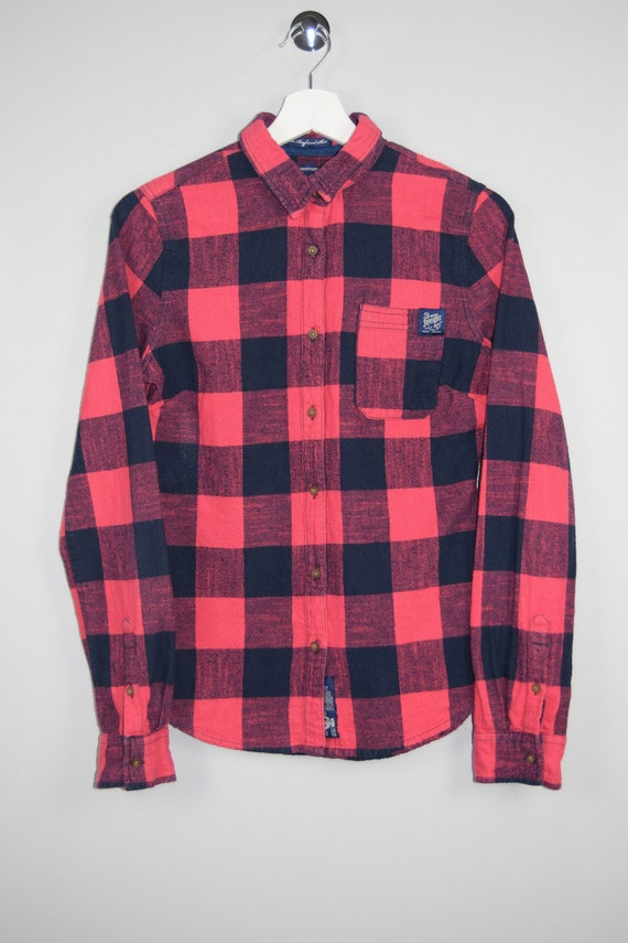 superdry button up shirt