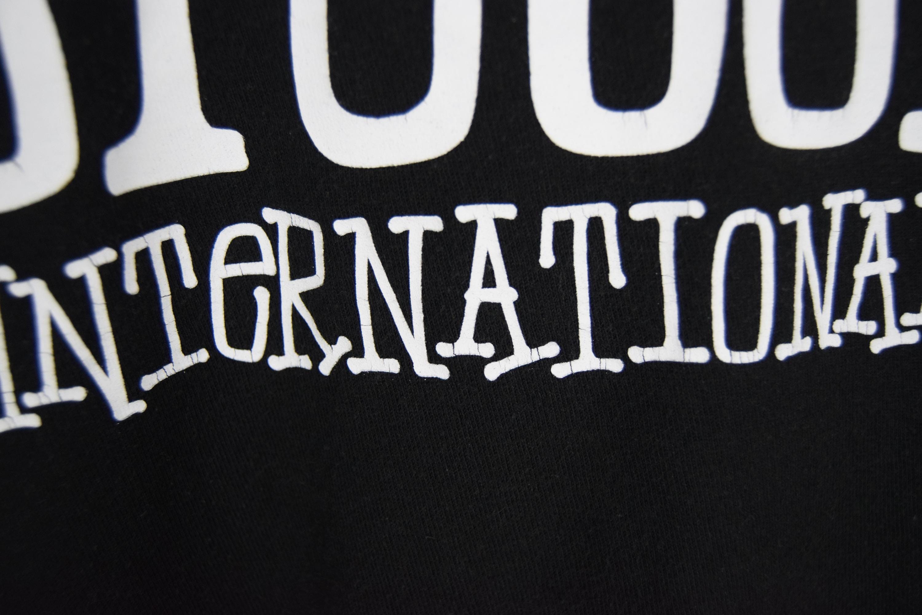 Vintage Stussy International T-shirt - 00s Crown Print, Men's M - Etsy