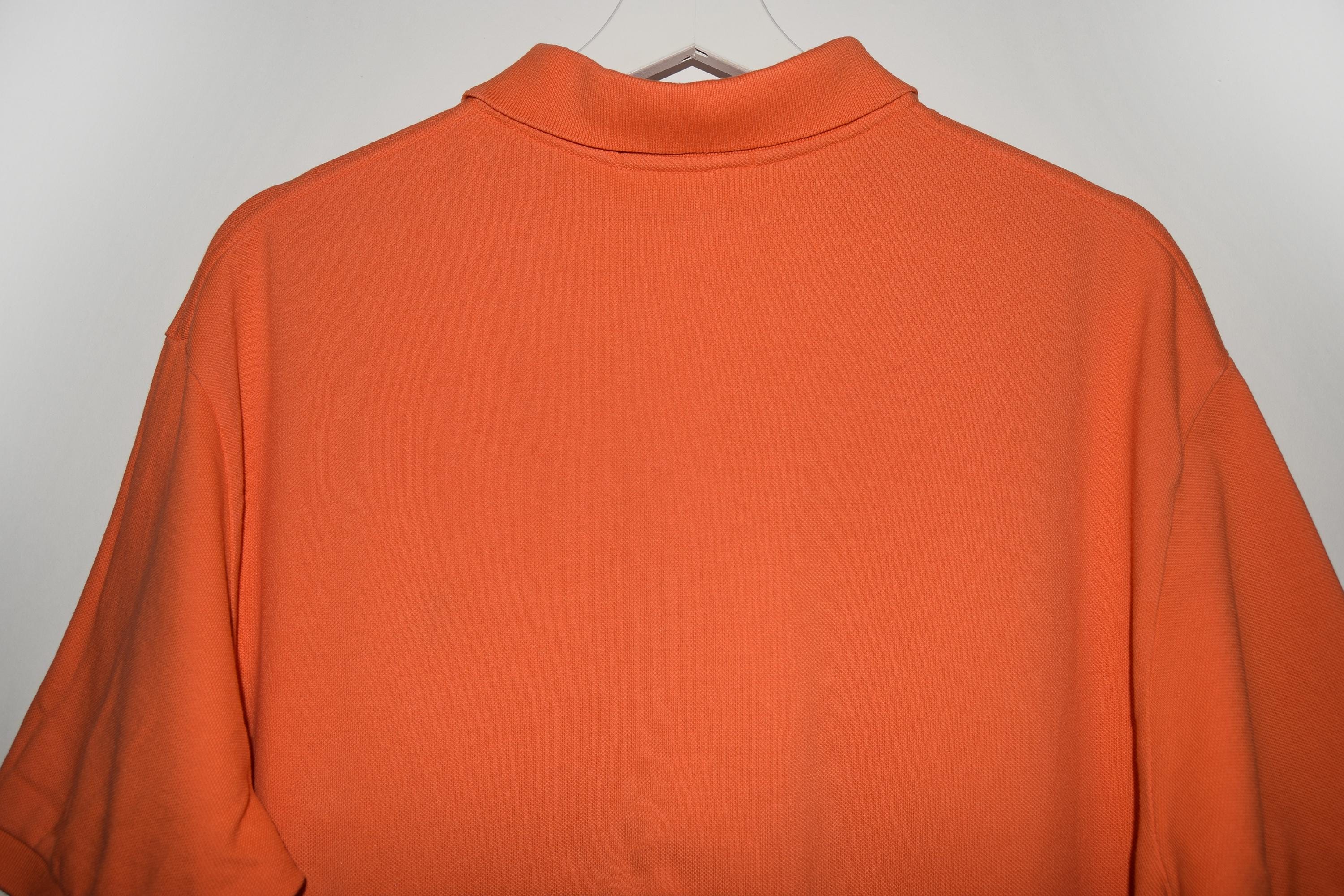 Vintage Ralph Lauren Polo Shirt - 90s Orange Cotton - Etsy