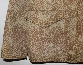 Supreme Jacket - Giraffe Camo Field Jacket, Beige Lightweight