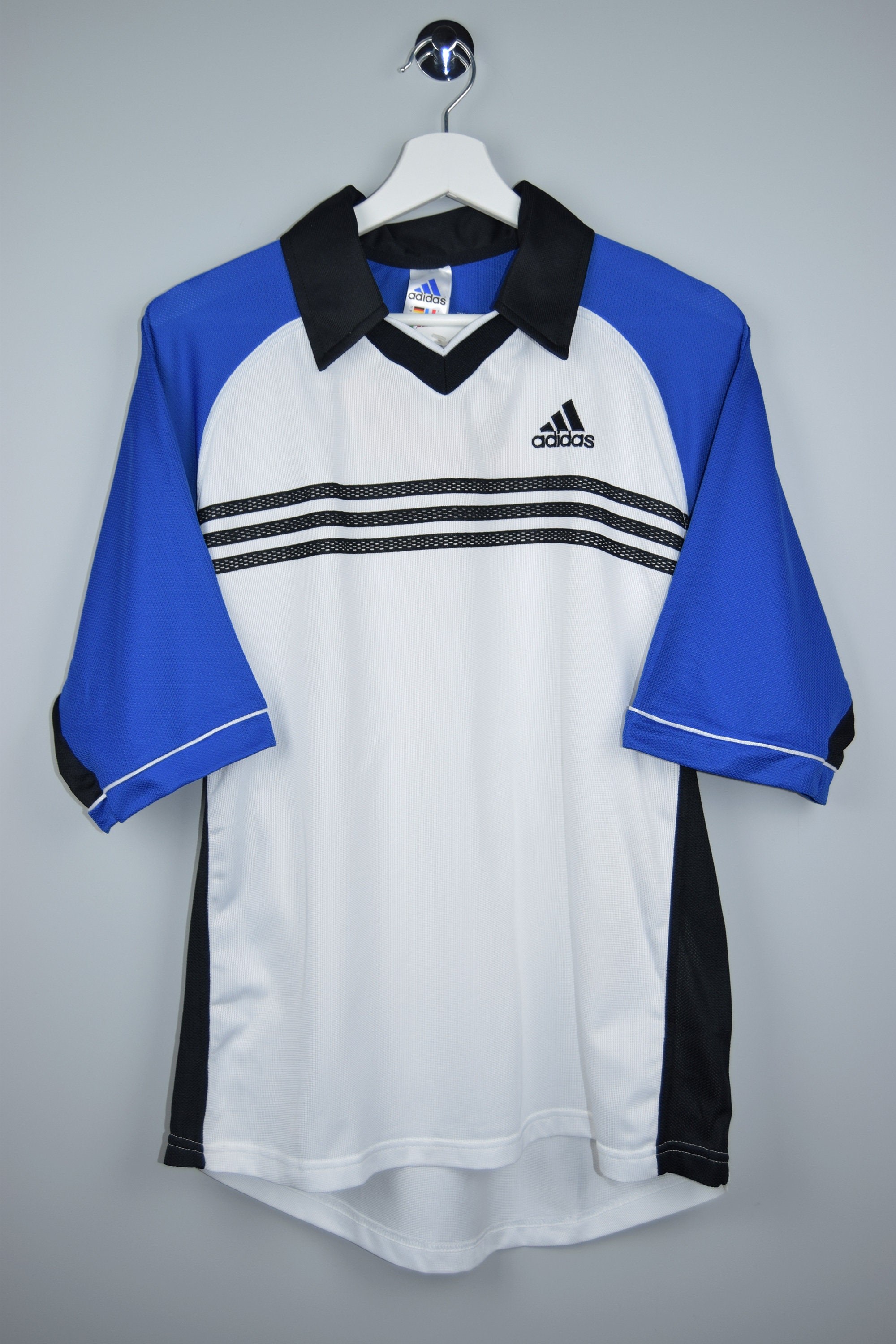 Vintage 90's Adidas Made in England Polo Shirt With Tags Etsy