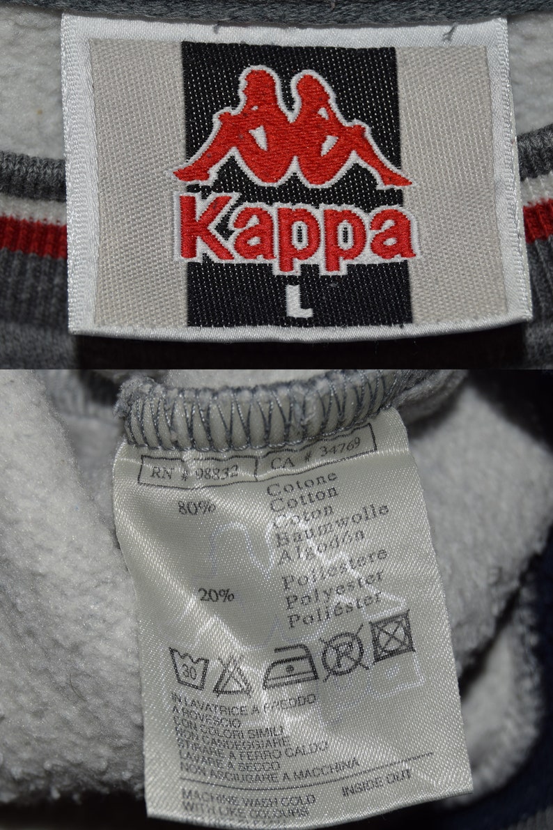 Vintage Kappa Sweatshirt: Retro Athletic Crewneck, 90s Streetwear N ...