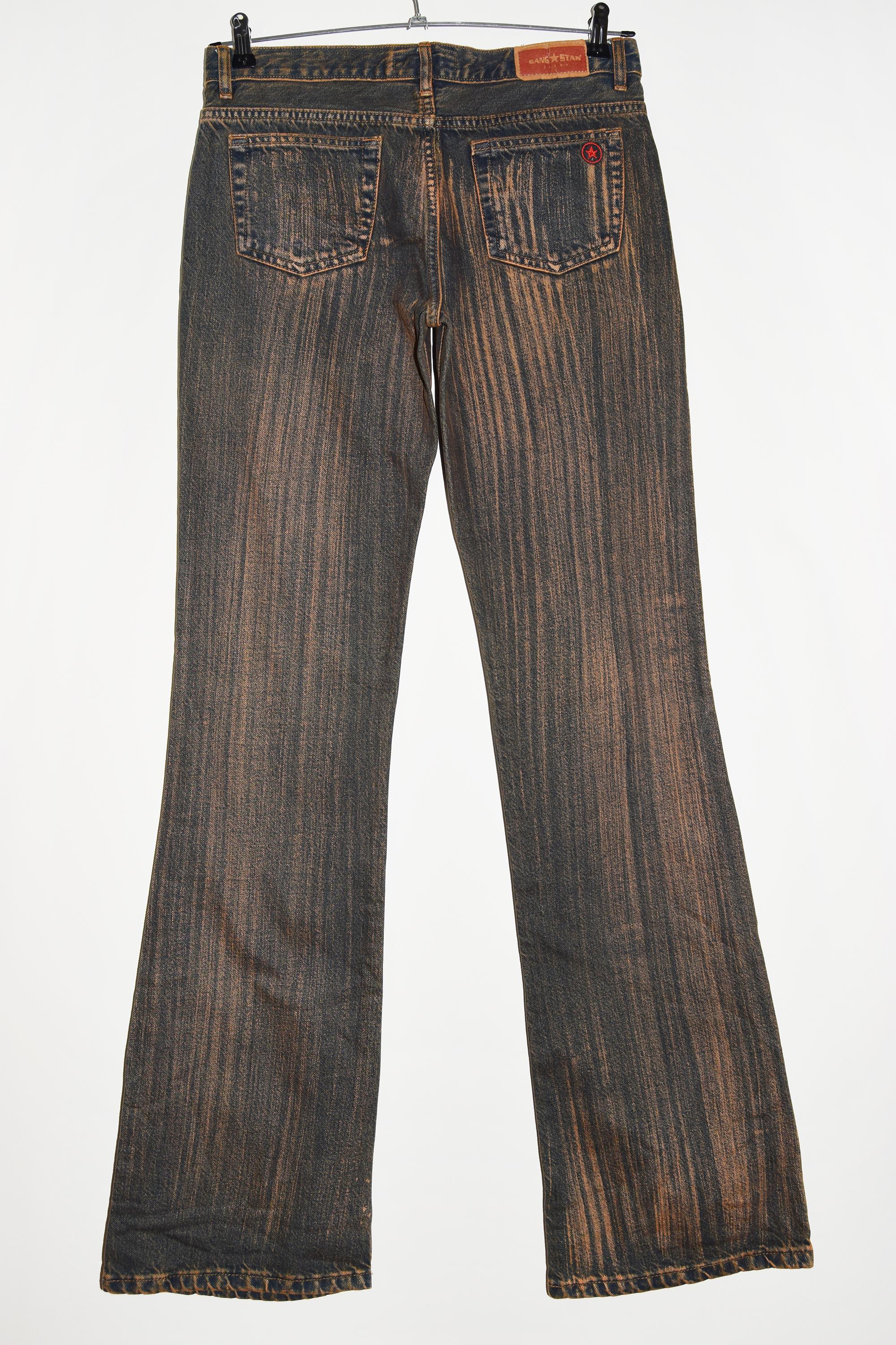 【U LAN】(UNISEX) Doggy Vintage Wash Denim Vintage wash Lulu Jean in Vintage Wash Denim | TWP
