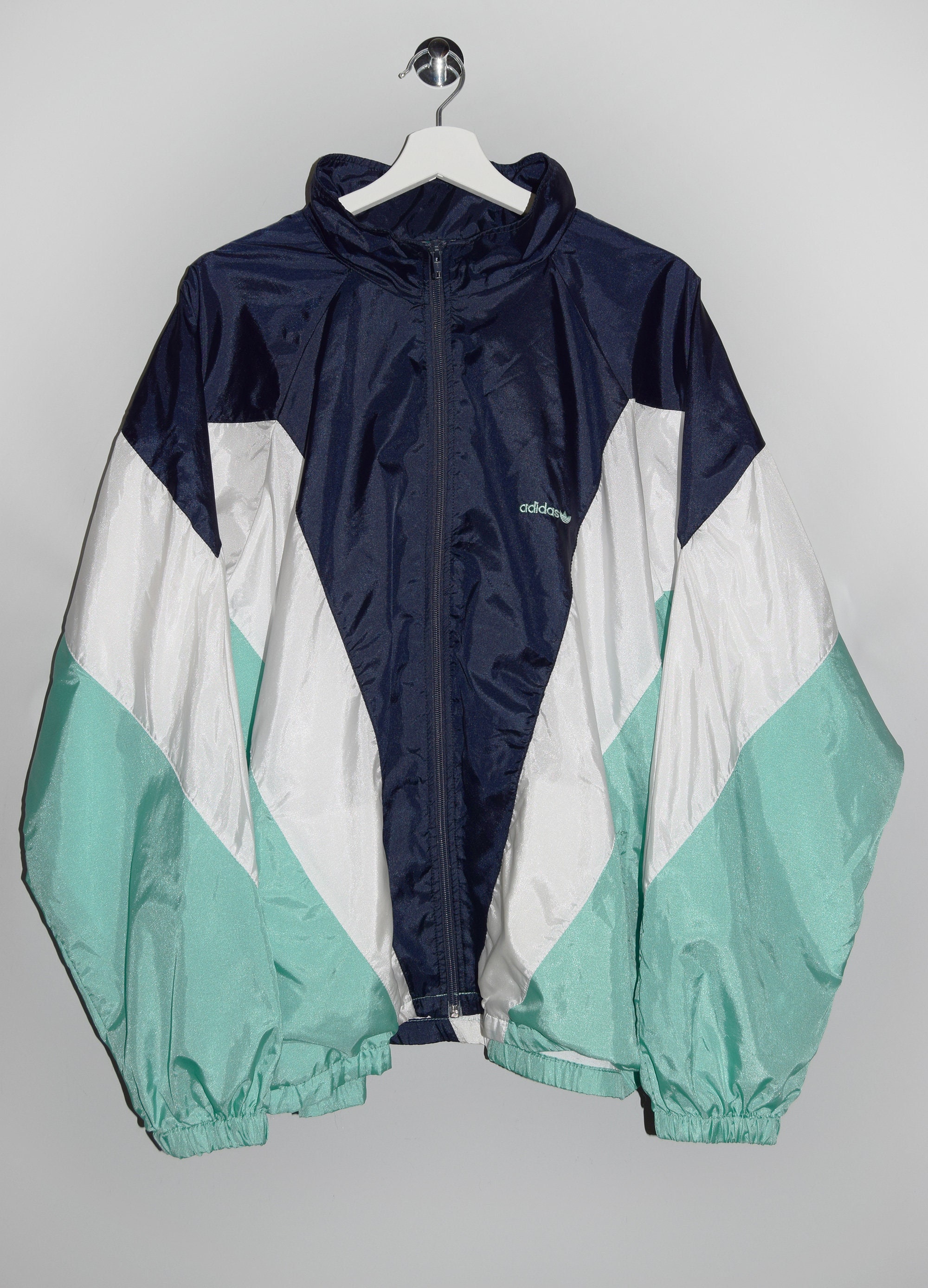 Consentimiento pacífico pagar Vintage 90's Adidas Tracksuit Top Track Jacket Full Zip - Etsy