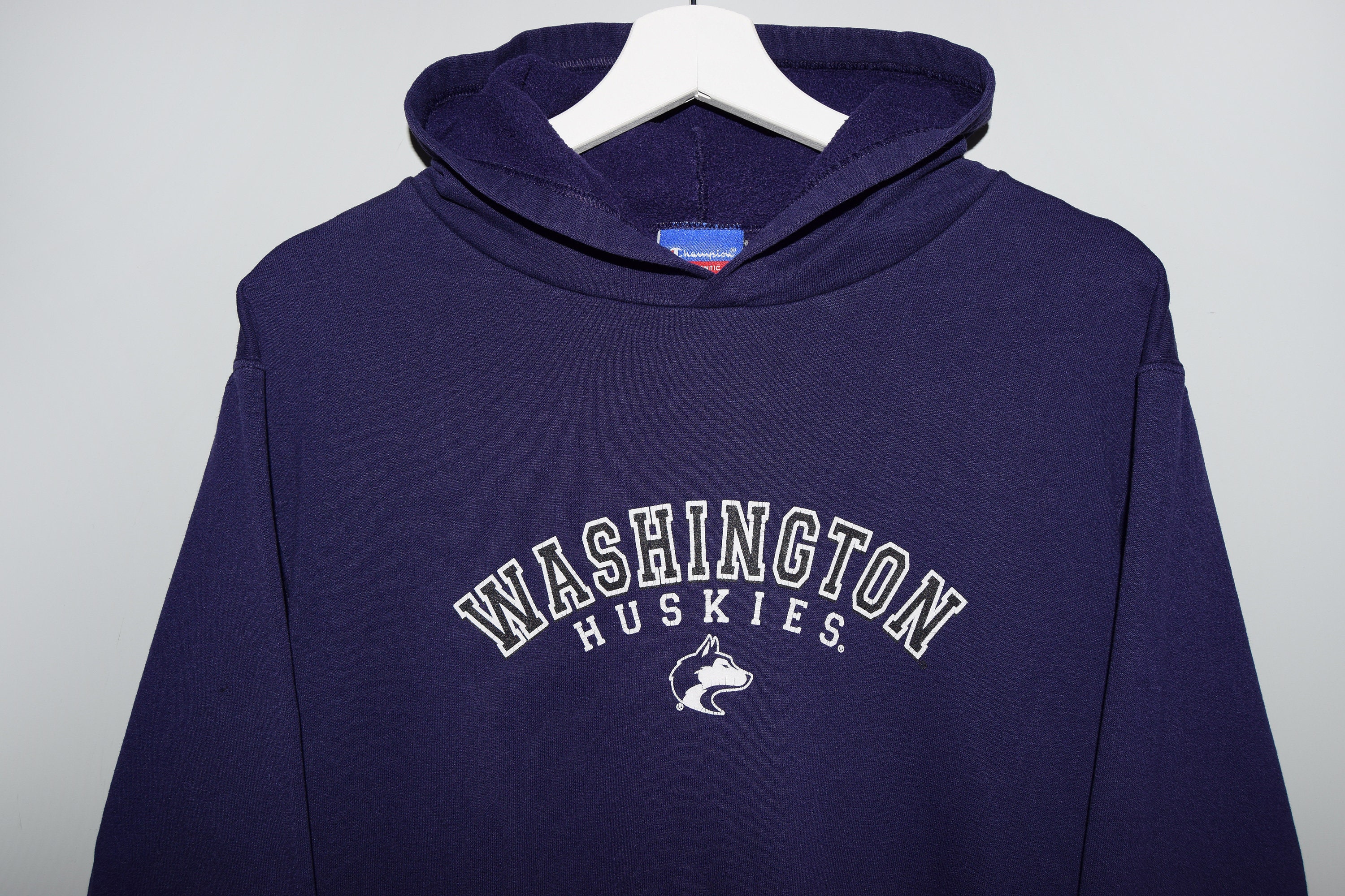 CHAMPION Washington Huskies スウェットパーカー Vintage Champion X Washington Huskies Hoodie - Etsy