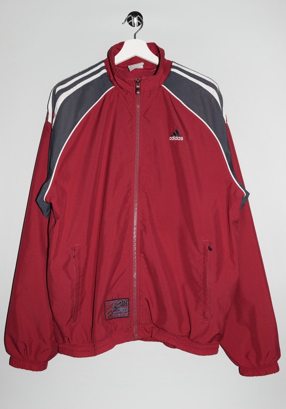 Retocar riesgo Ejecución Vintage Adidas Track Top Track Jacket Full Zip Sport Jacket - Etsy España