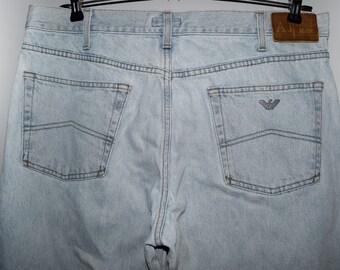 Armani Indigo 002 Series Jeans / Made in Italy - Etsy