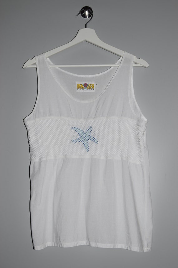 Vintage 90's Benger Sportswear Tank Top / Made in 