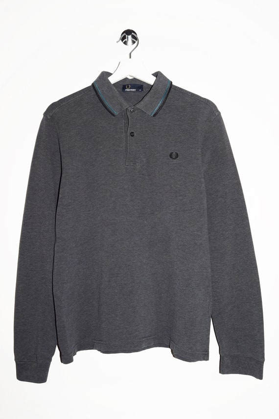 Tシャツ・カットソー FRED PERRY Sport Long Sleeve Crew Neck T-Shirt 102 AFPM24387 T-shirts Fred Perry Long Sleeve Crew Neck T-Shirt | The Firm