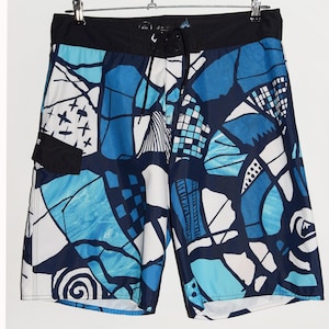 Quiksilver Shorts: Cypher-boardshort, stretch en sneldrogend, Diamond Dobby Surf Tex-materiaal, surfkleding, zwembroek