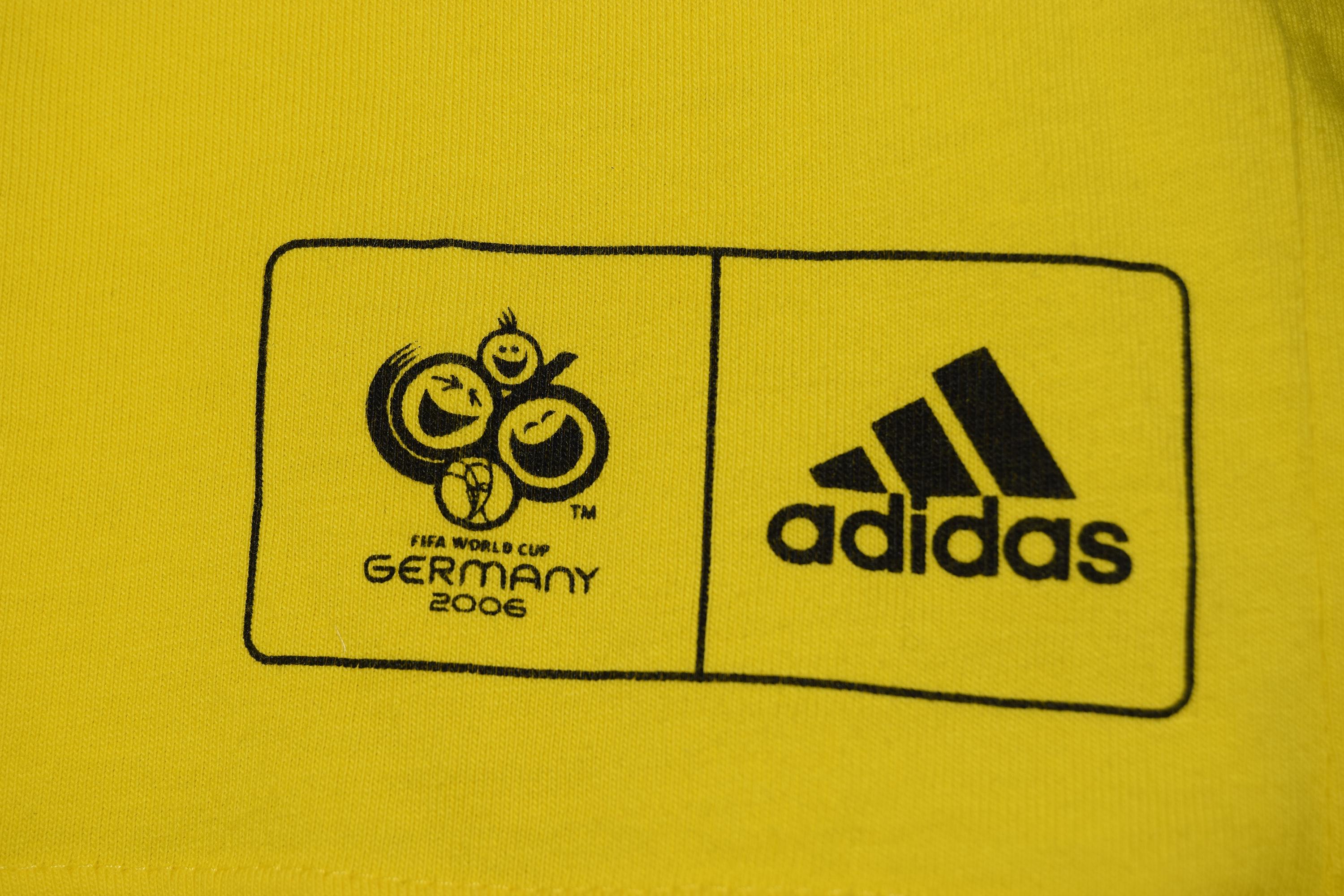 Adidas Fifa World Cup Germany T-shirt - Brazil Football Tee