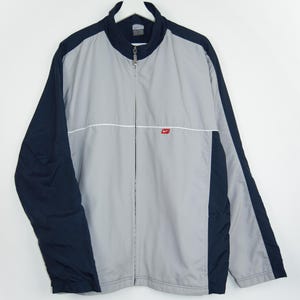 Vintage 00&#39;s Nike Trainingsjacke Retro sportliche Windbreaker leichte Streetwear Sportjacke