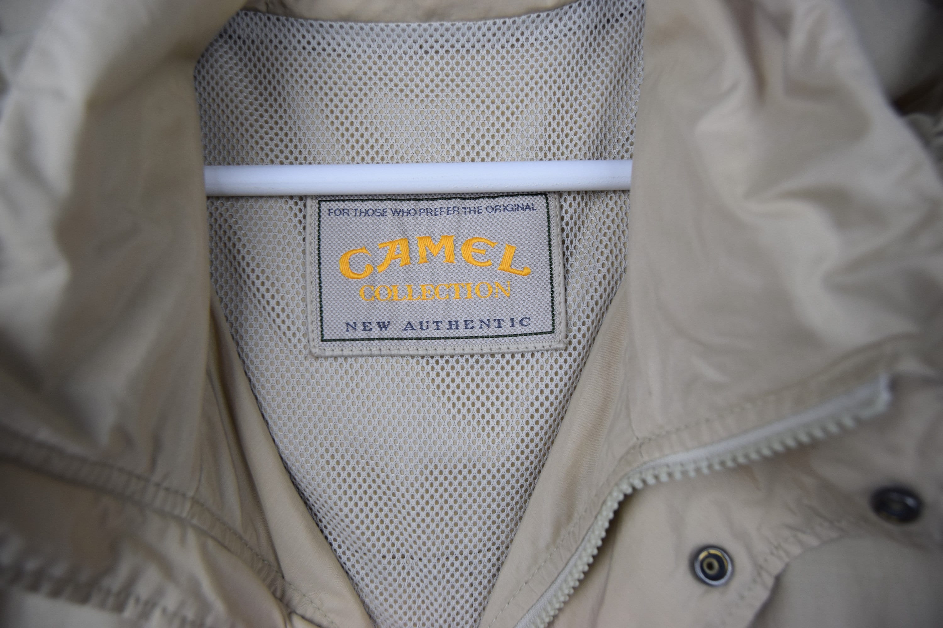 Vintage Camel Collection New Authentic Series Light Beige Jacket