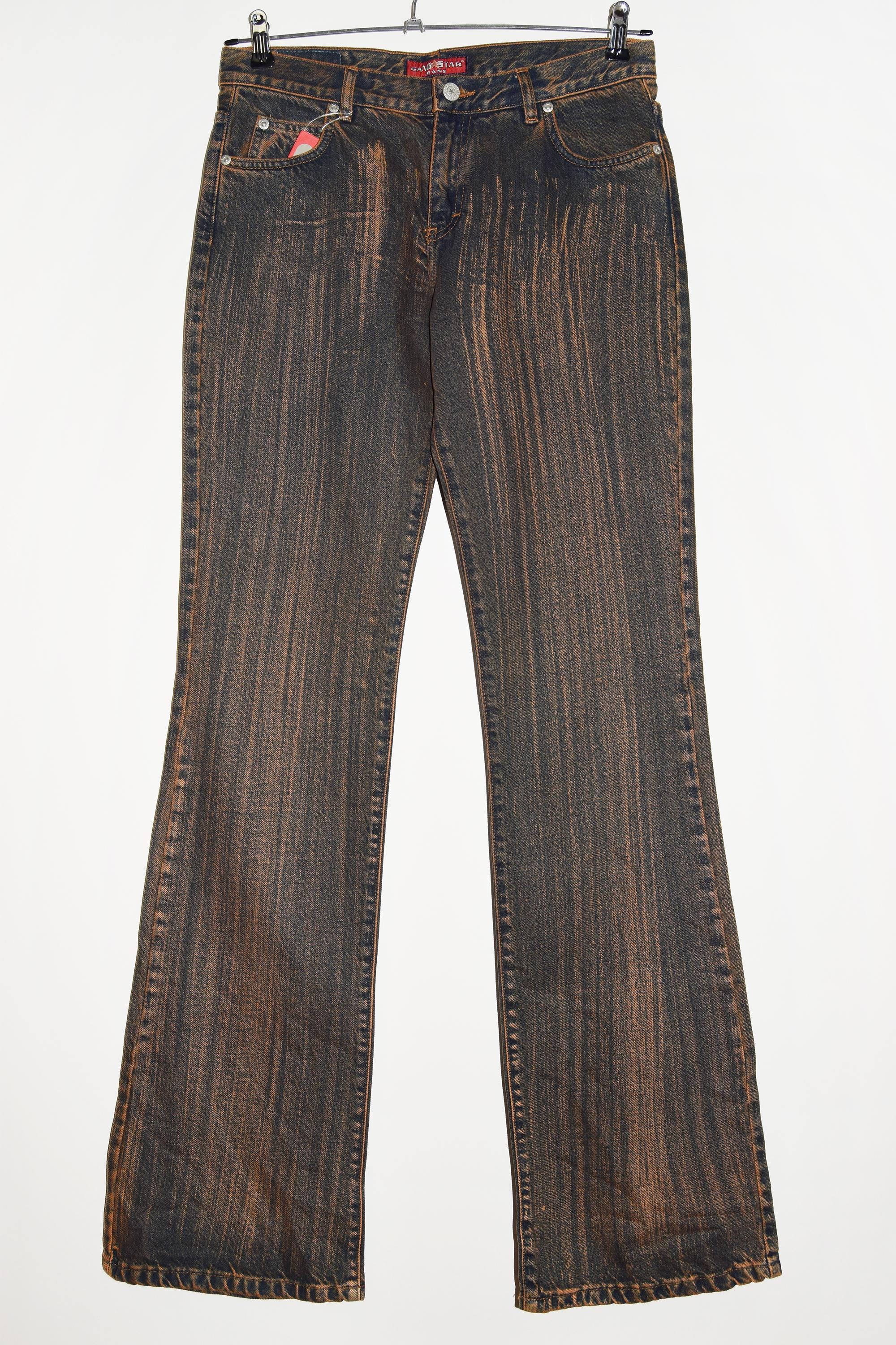 Gang Star Jeans, Vintage Deadstock Washed Denim, Retro Style