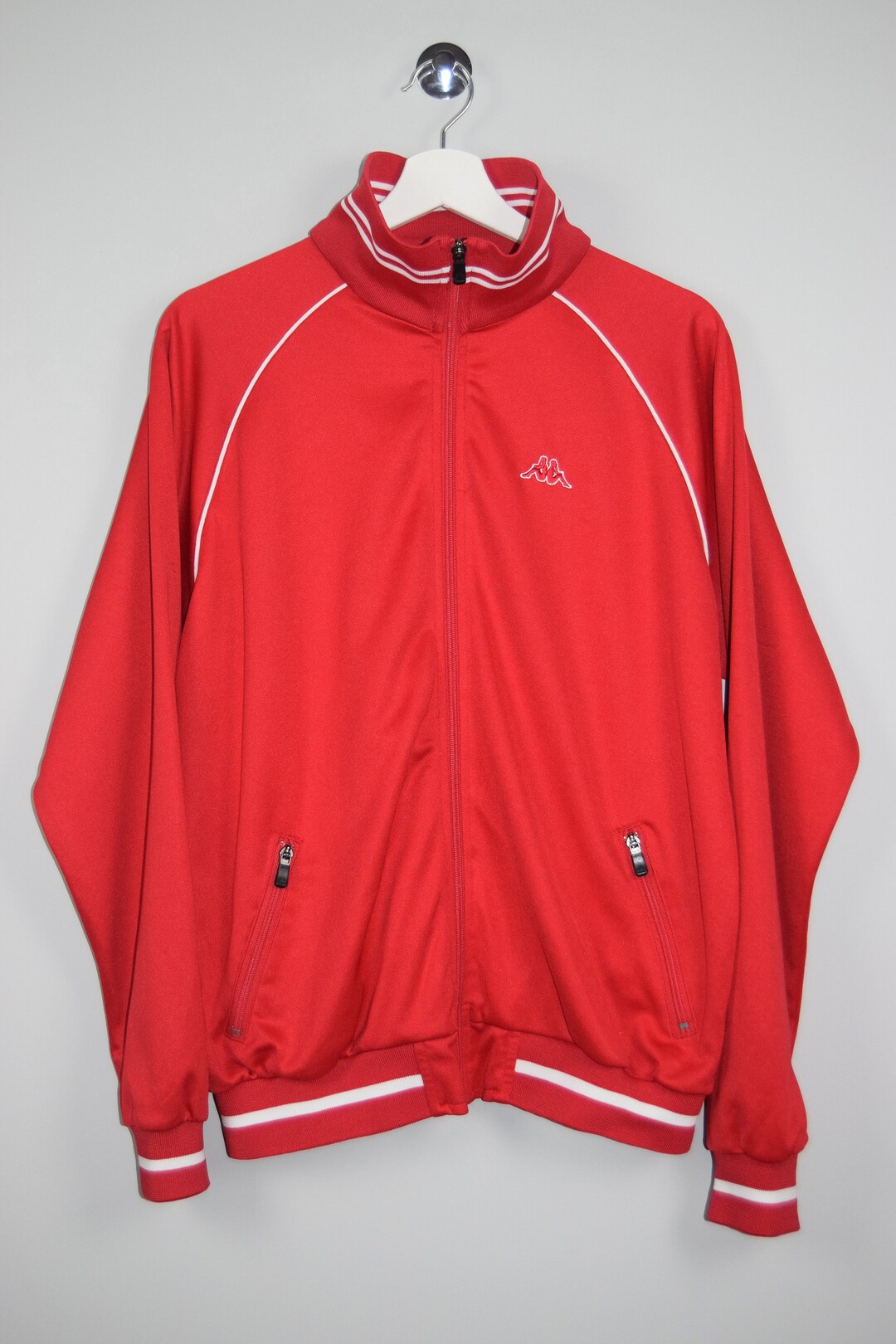 Vintage 90's Kappa Track Top Zip up Kappa Sports Soccer