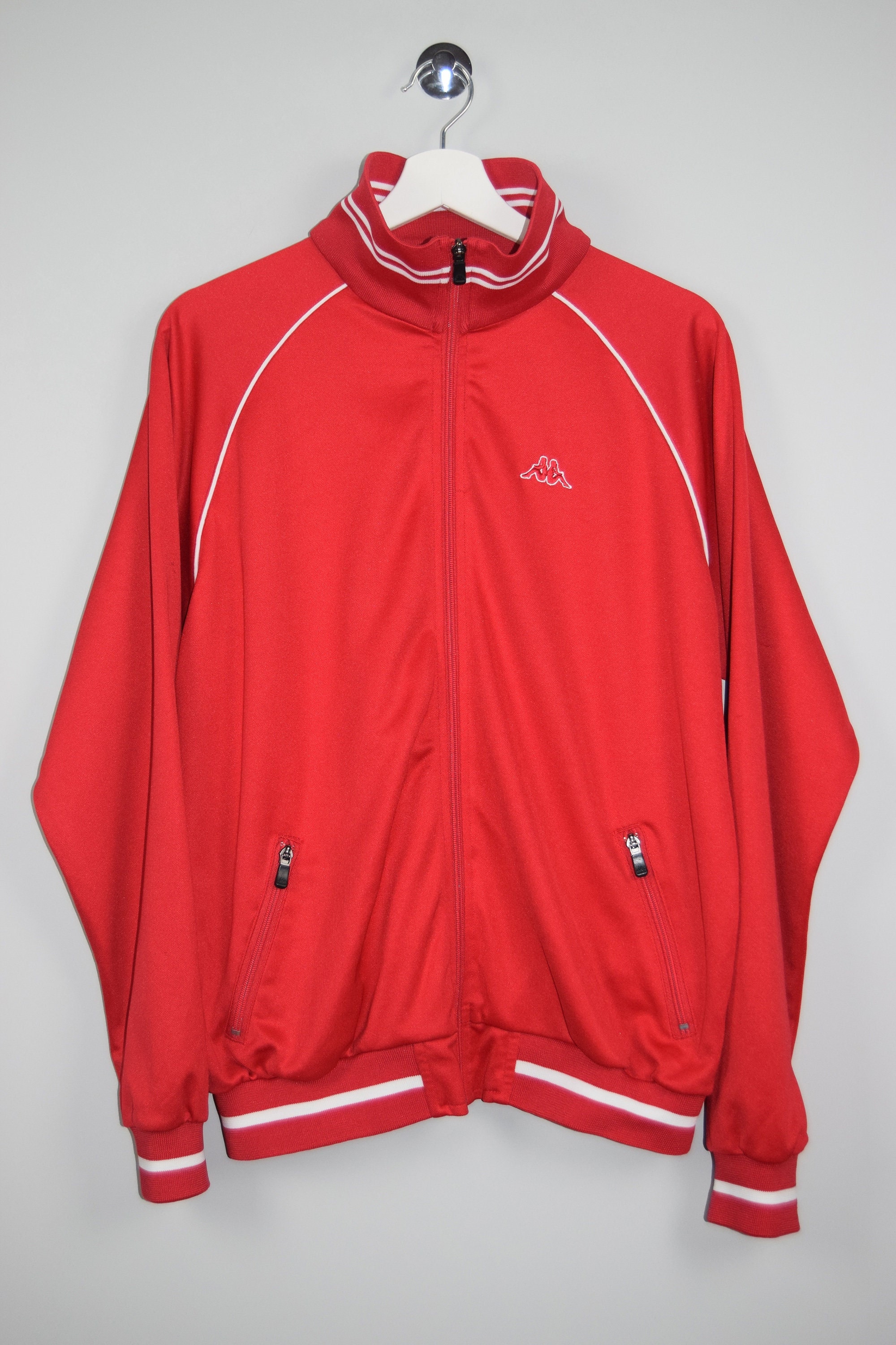 Vintage 90's Kappa Track Top Zip up Kappa Sports Soccer Vintage 90's Kappa Track Top Zip up Kappa Sports Soccer