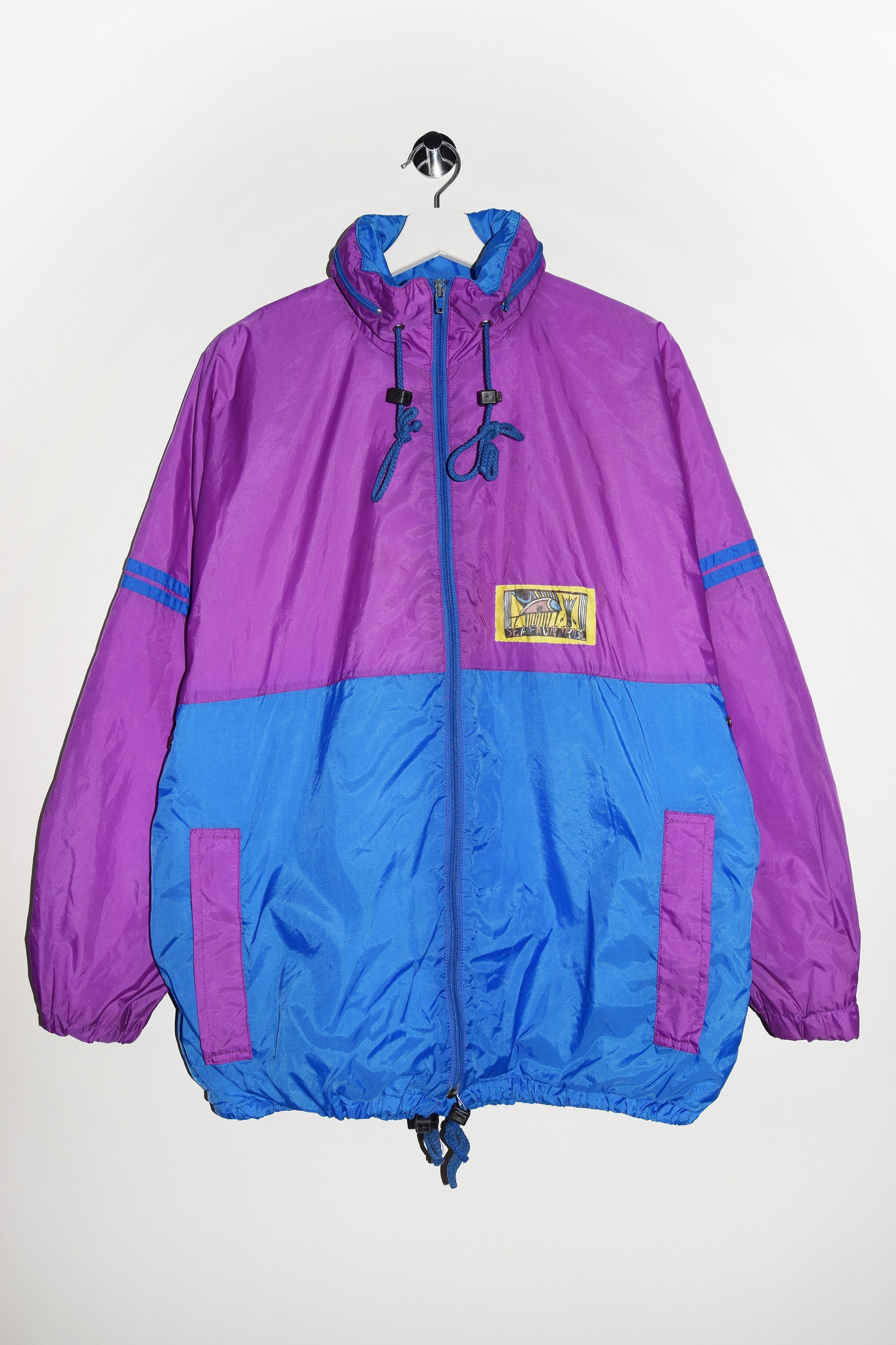 ☆NERDY☆ Conceal Zipper Windbreaker Light Purple MUSINSA | NERDY Zipper Point Short Sleeve Windbreaker Dark