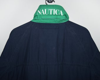 Vintage 90's Nautica Marine Jacket - Etsy